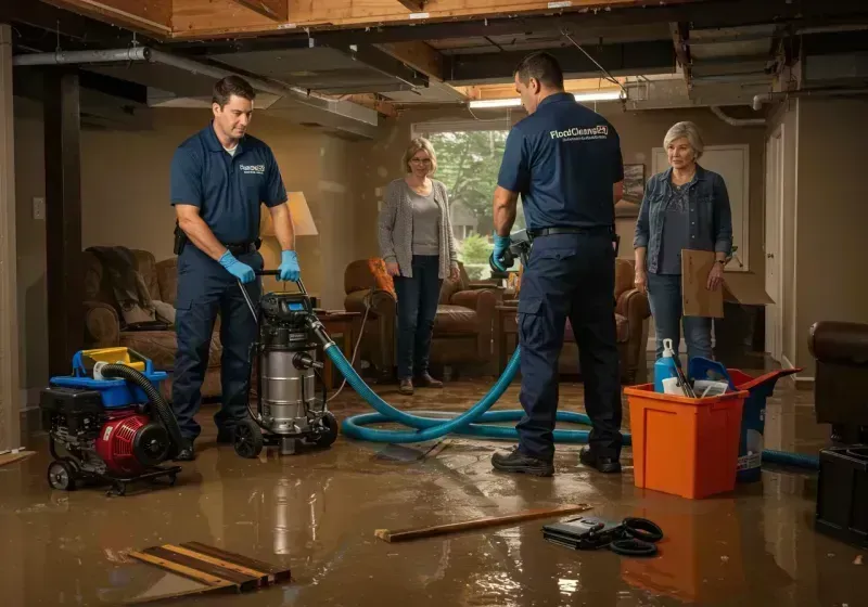 Basement Water Extraction and Removal Techniques process in Wixom, MI